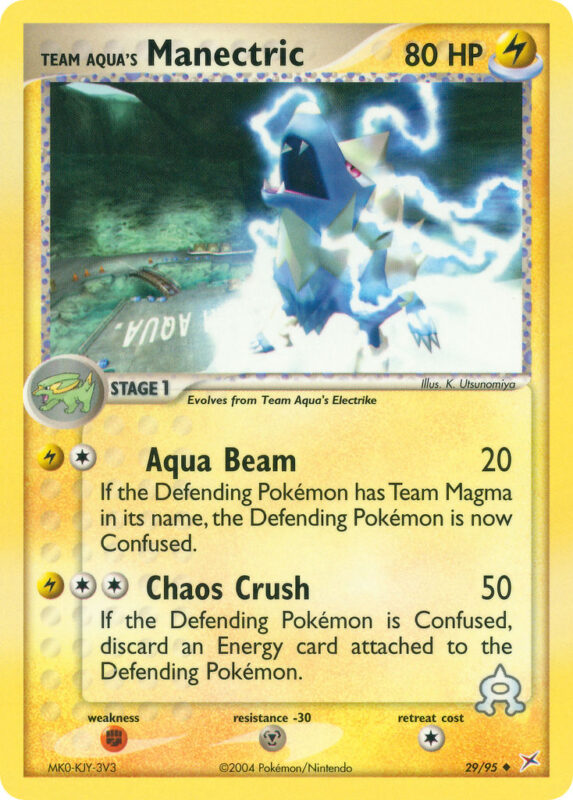 Team Aqua's Manectric
